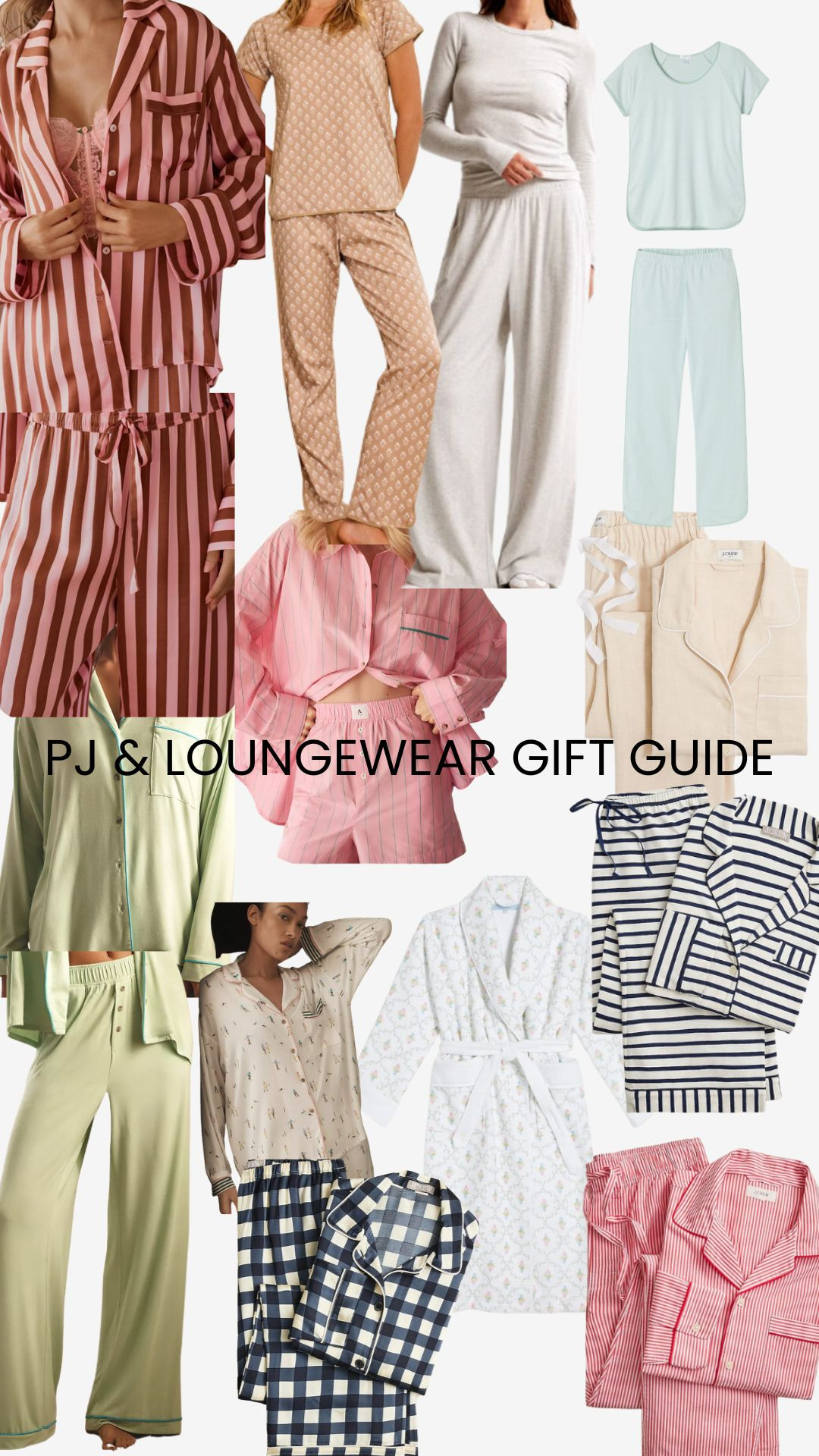 pajamas and loungewear guide! 

 #LTKGiftGuide #LTKHoliday #LTKSeasonal
