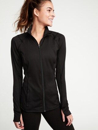 Full-Zip Compression Jacket for Women | Old Navy US