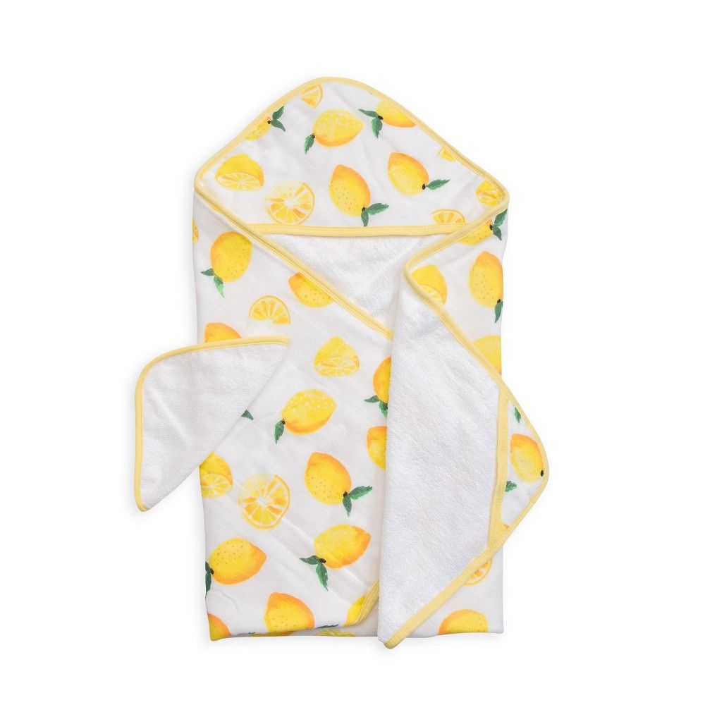 Little Unicorn Hooded Towel - Lemon, Adult Unisex | Target