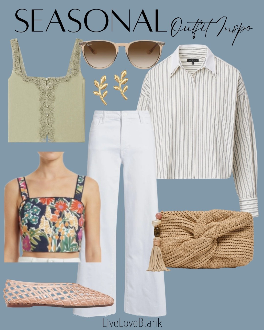 Seasonal outfit idea
Statement tank tops
White jeans and button down
@nordstrom 


#LTKOver40 #LTKSeasonal #LTKootd