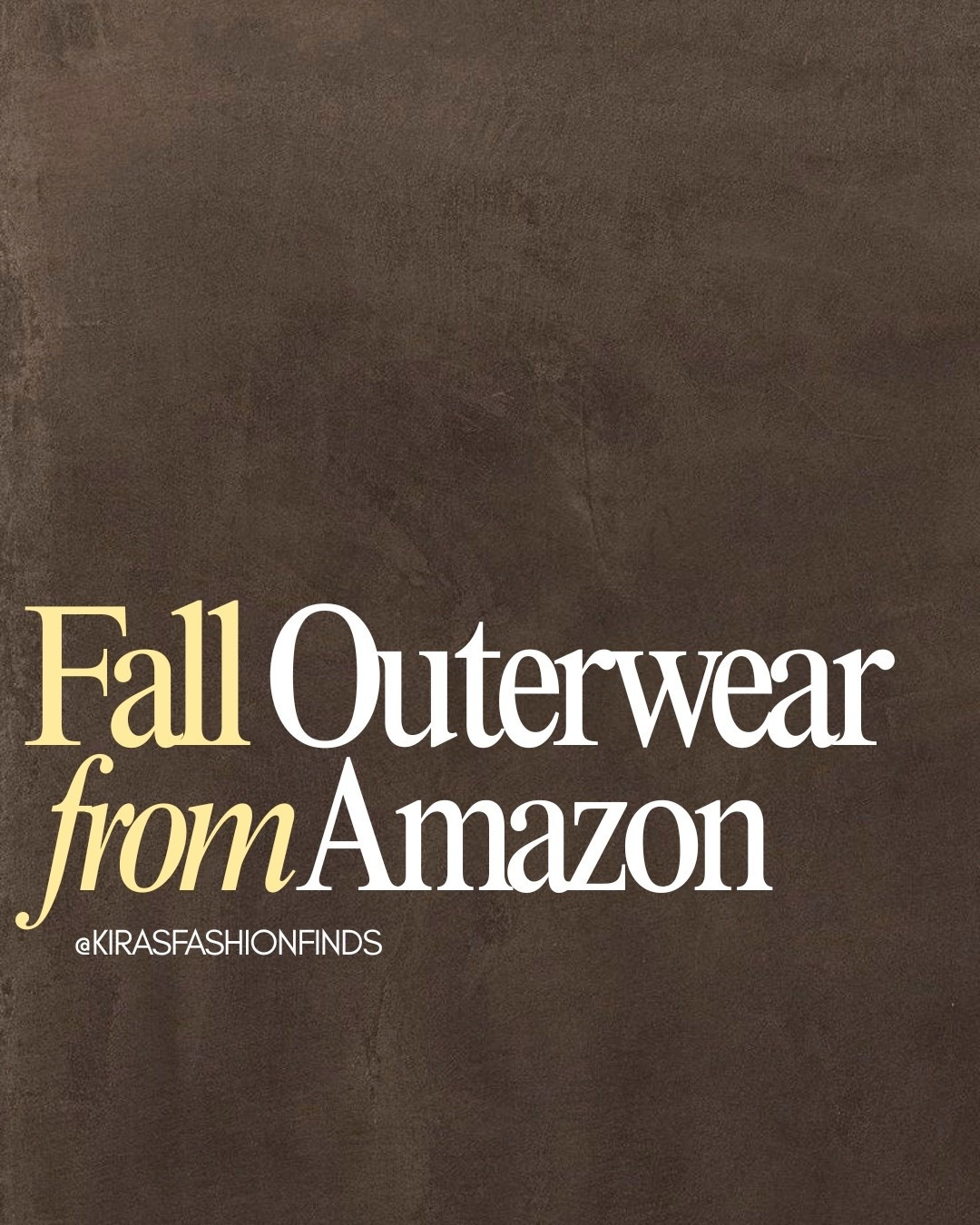 Scroll to shop! ✨ Everything is linked below. 👇🏽 

Amazon Fall Outerwear

📲   Download the FREE LTK app & follow me (@kirasfashionfinds) to shop all my daily finds.  #LTKootd #LTKPetite #LTKU

#LTKootd #LTKgrwm #LTKdayinmylife