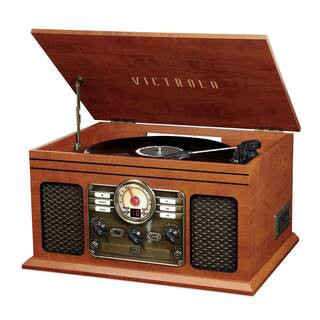 Classic 7-in-1 Bluetooth Turntable | The Home Depot