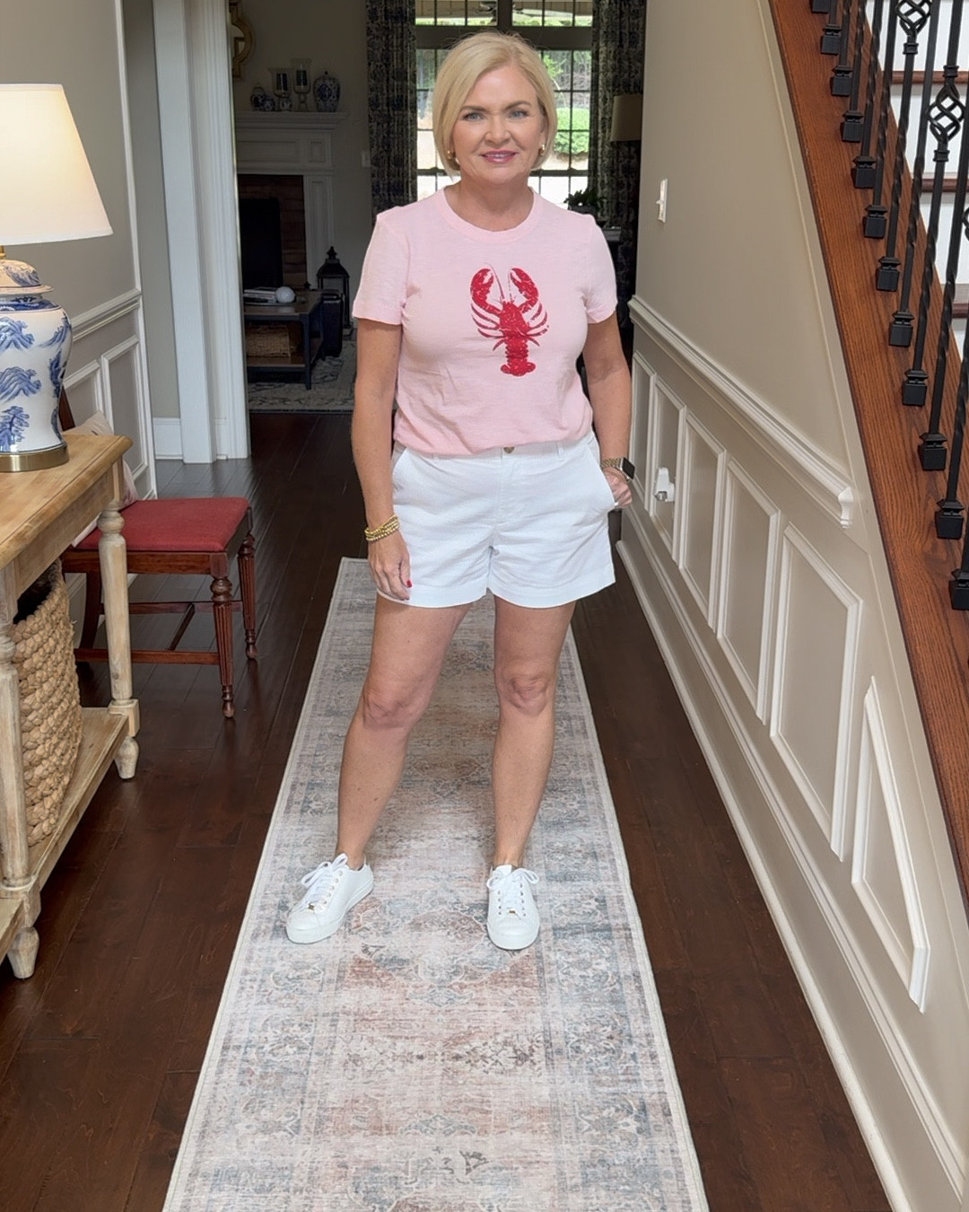 The restaurants may be going away, but not this cute tee from Loft! I'm wearing it in size Small Petite.  Shorts are the Monroe shorts also from Loft.  

Graphic tee
Summer outfit
White shorts
Petite 
Over 50

#LTKSummerSales #LTKSeasonal #LTKFindsUnder100