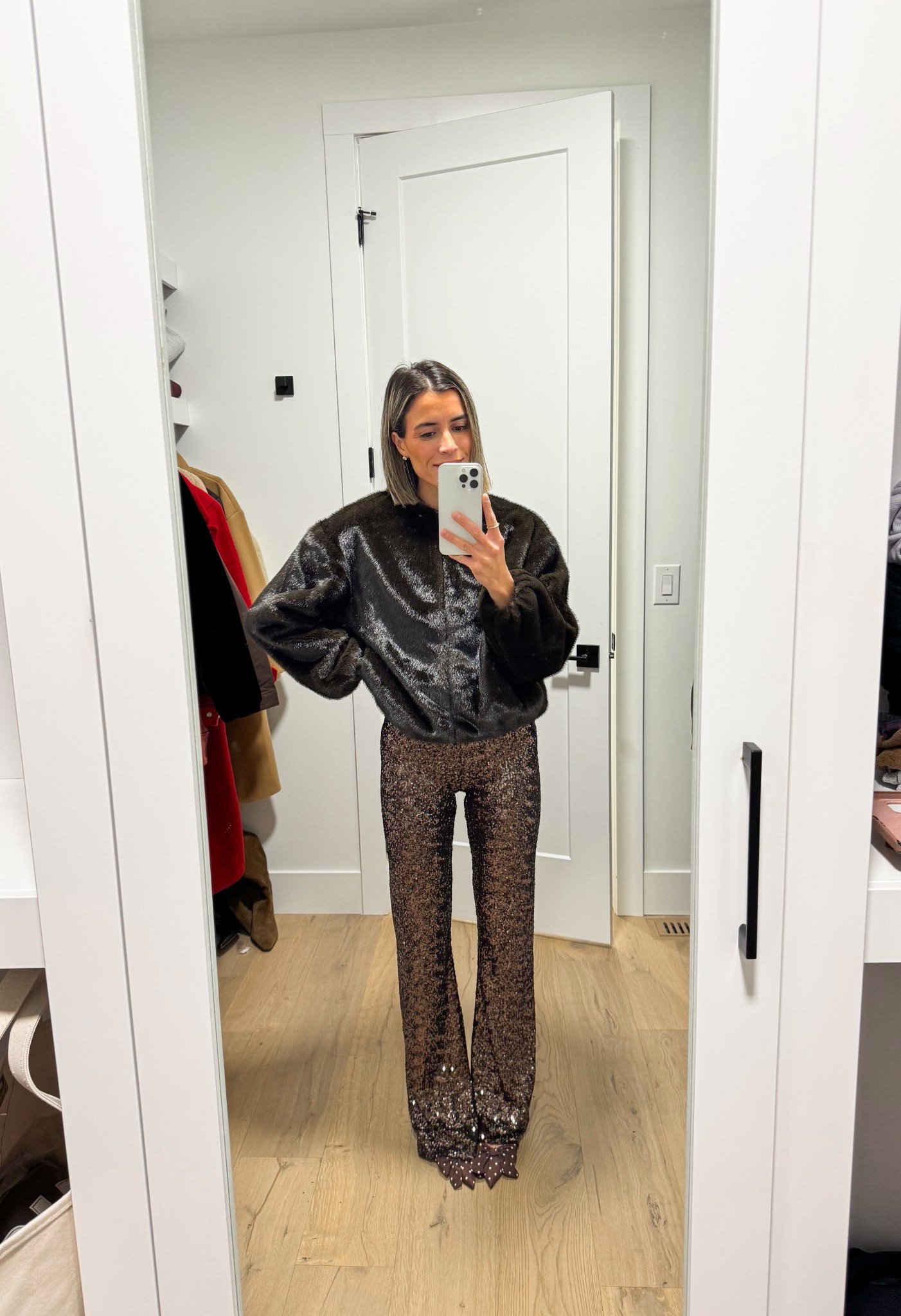 Jacket size small
Pants size XS 

#LTKFindsUnder100