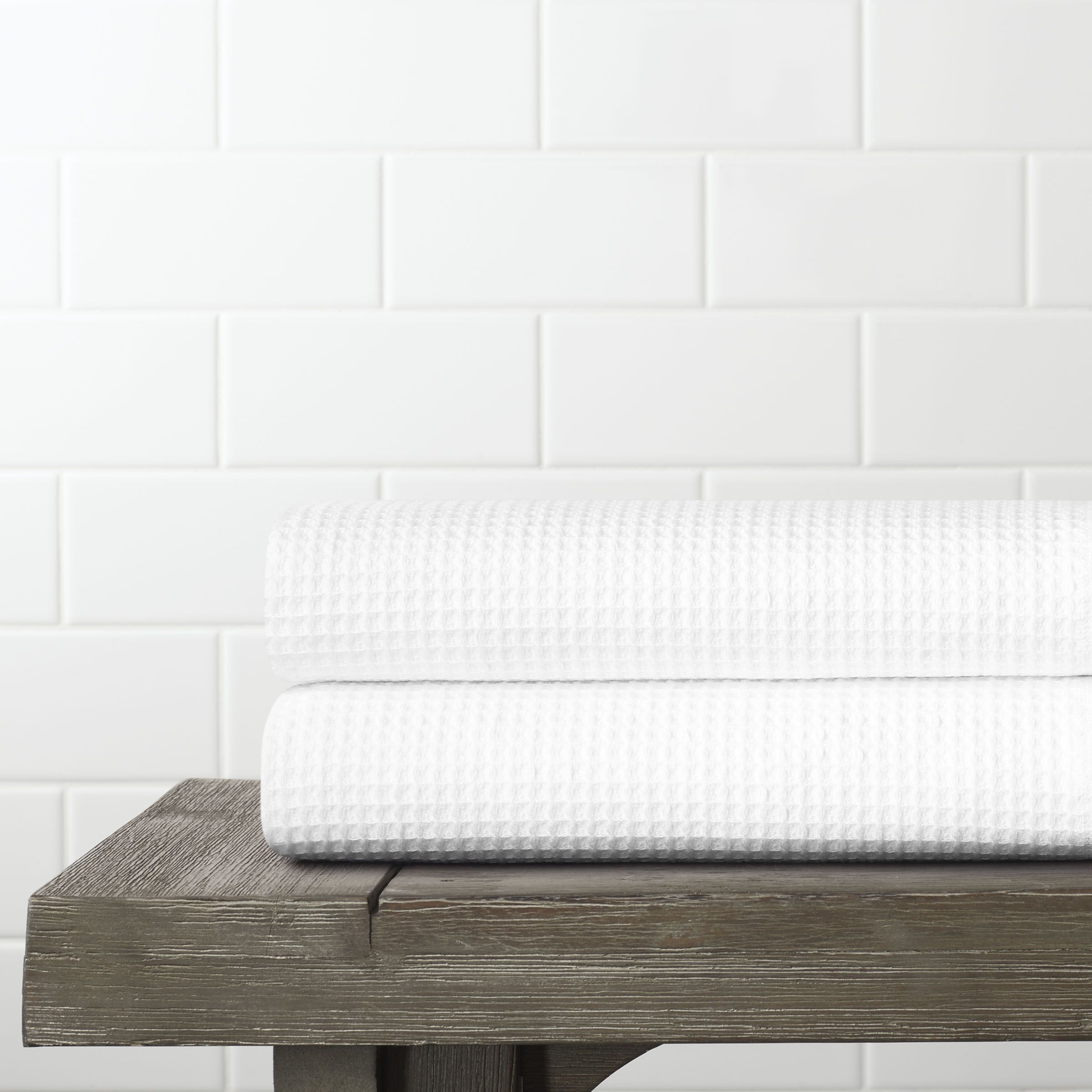 Waffle Terry Hand Towels (Pair) | Boll & Branch