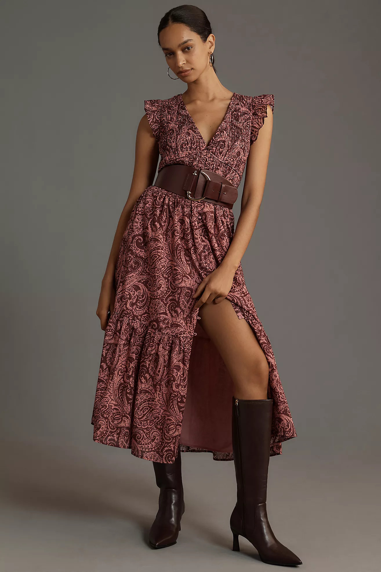 The Peregrine Midi Dress | Anthropologie (US)