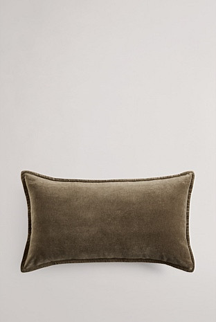 Pia Organically Grown Cotton Velvet 35x60 Cushion | Country Road