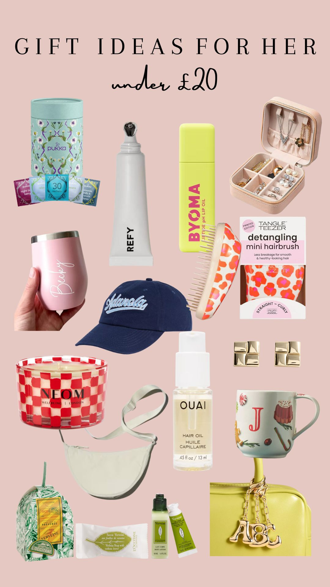 Gift ideas for her £20 and under, stocking filler ideas, cheap gift ideas, gifts for her, gifts for girlfriend, gifts for mum, gifts for sister, gifts for friend, cute gift ideas, skincare gifts, makeup gifts, trending gifts, personalised gifts  

 #LTKuk #LTKstyletip #LTKgiftguide