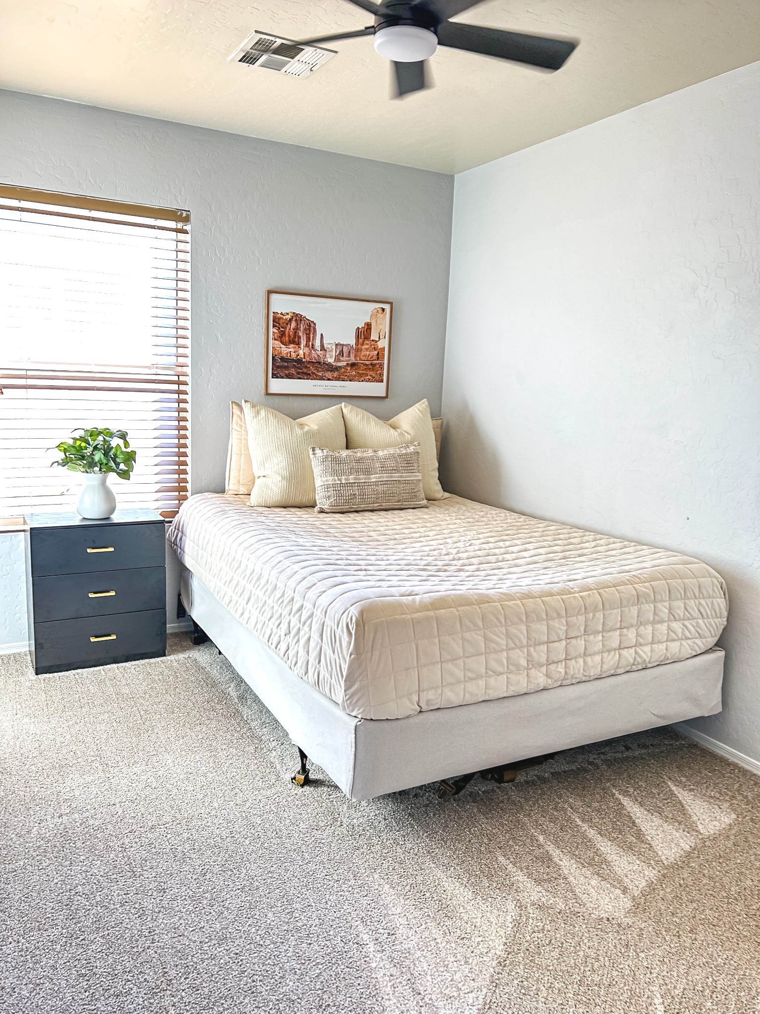 Affordable guest bedroom. Walmart and Amazon finds for a budget bedroom makeover. 

#LTKFindsUnder100 #LTKHome #LTKFindsUnder50