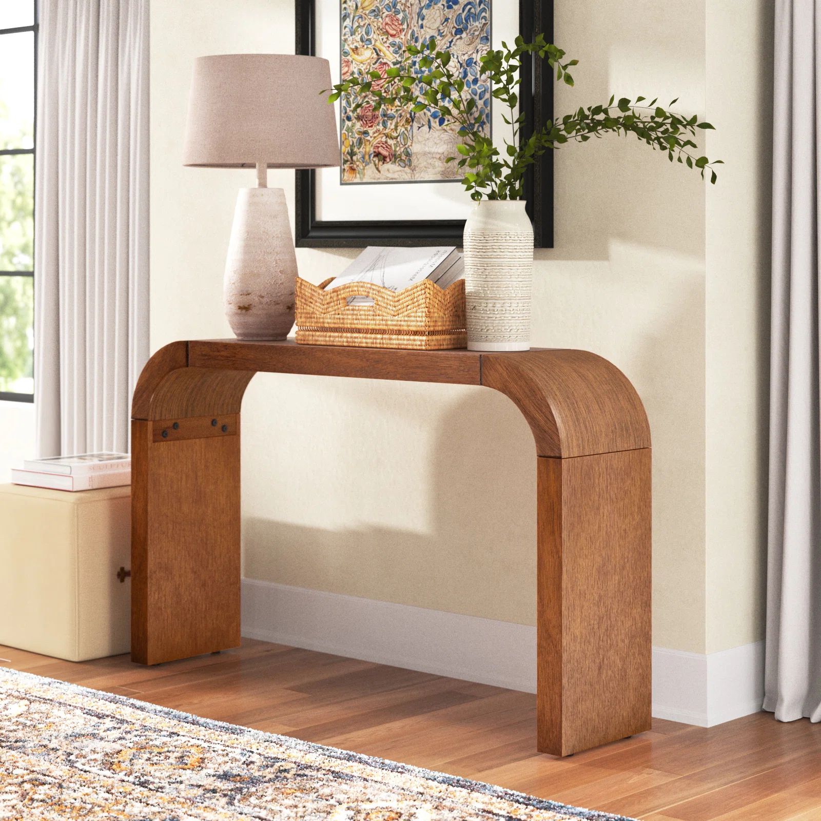 Three Posts™ Lopp 52'' Console Table & Reviews | Wayfair | Wayfair North America