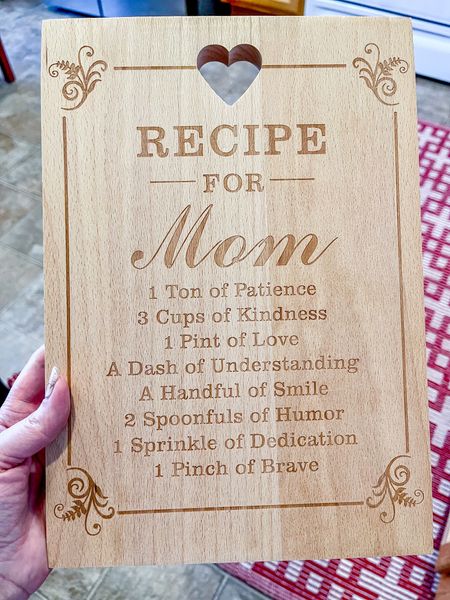 Cute and useful Mother’s Day gift idea from Amazon. On sale right now for $4.99. 




Amazon Mother’s Day gifts, cutting board gift, personalized gifts for moms, gifts for mom, Amazon gifts 

#LTKhome #LTKbeauty #LTKsalealert #LTKSeasonal #LTKfindsunder50 #LTKGiftGuide