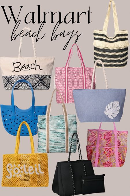 Walmart beach bags 

#LTKSwim #LTKTravel #LTKSeasonal