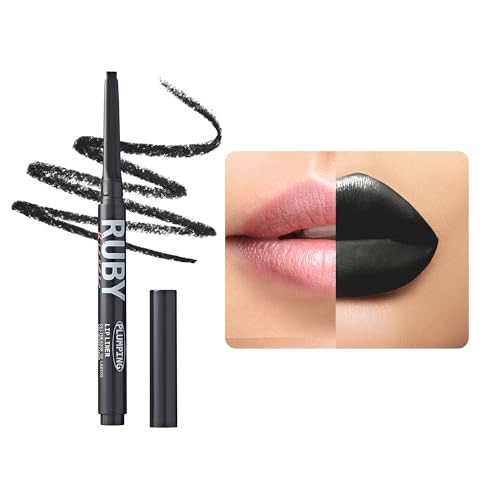 Ruby Kisses Plumping Effect Lip Liner, Semi Matte, Smudge Proof, High Pigment, Medium to Full Coverage Makeup, Precise Tip, Bold Color Lip Plumper | Amazon (US)