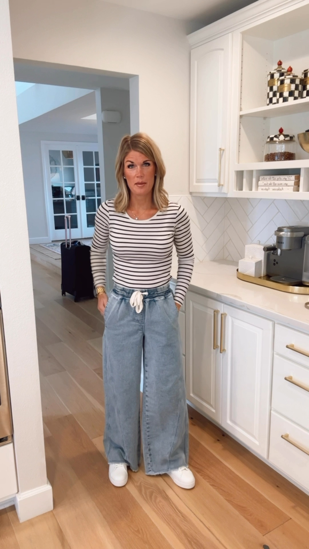 The travel fit I’m obsessed with! Denim sweats are 25% off w/code EXTRA25FAM
Shoes are down to $51 from $130 🙌

#LTKWatchNow #LTKMostLoved #LTKTravel