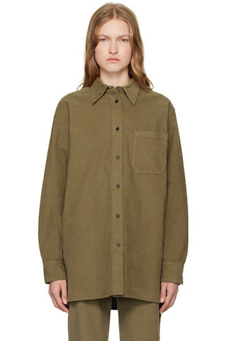 Khaki Idro Shirt | SSENSE