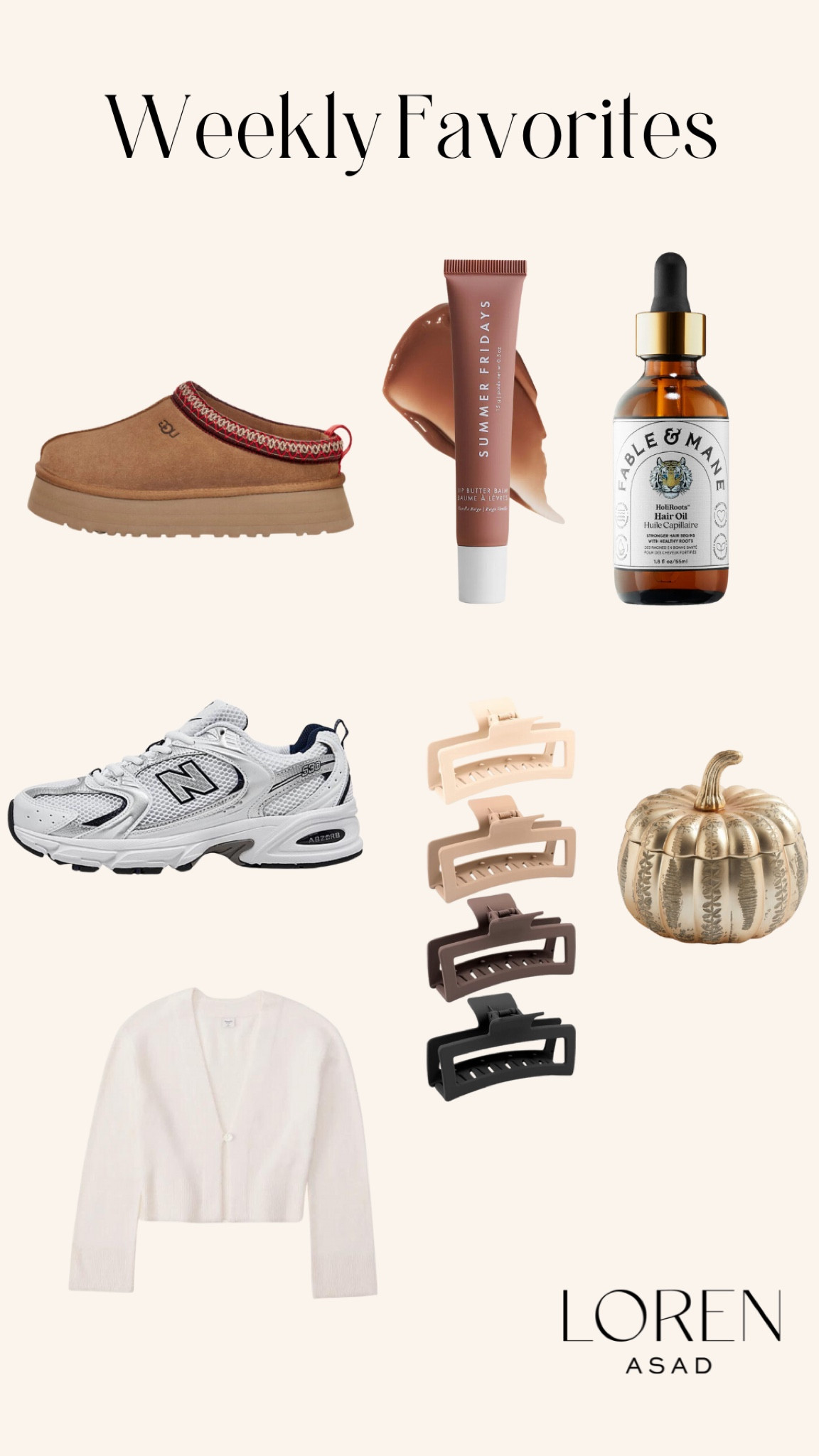 Fall weekly favorites 