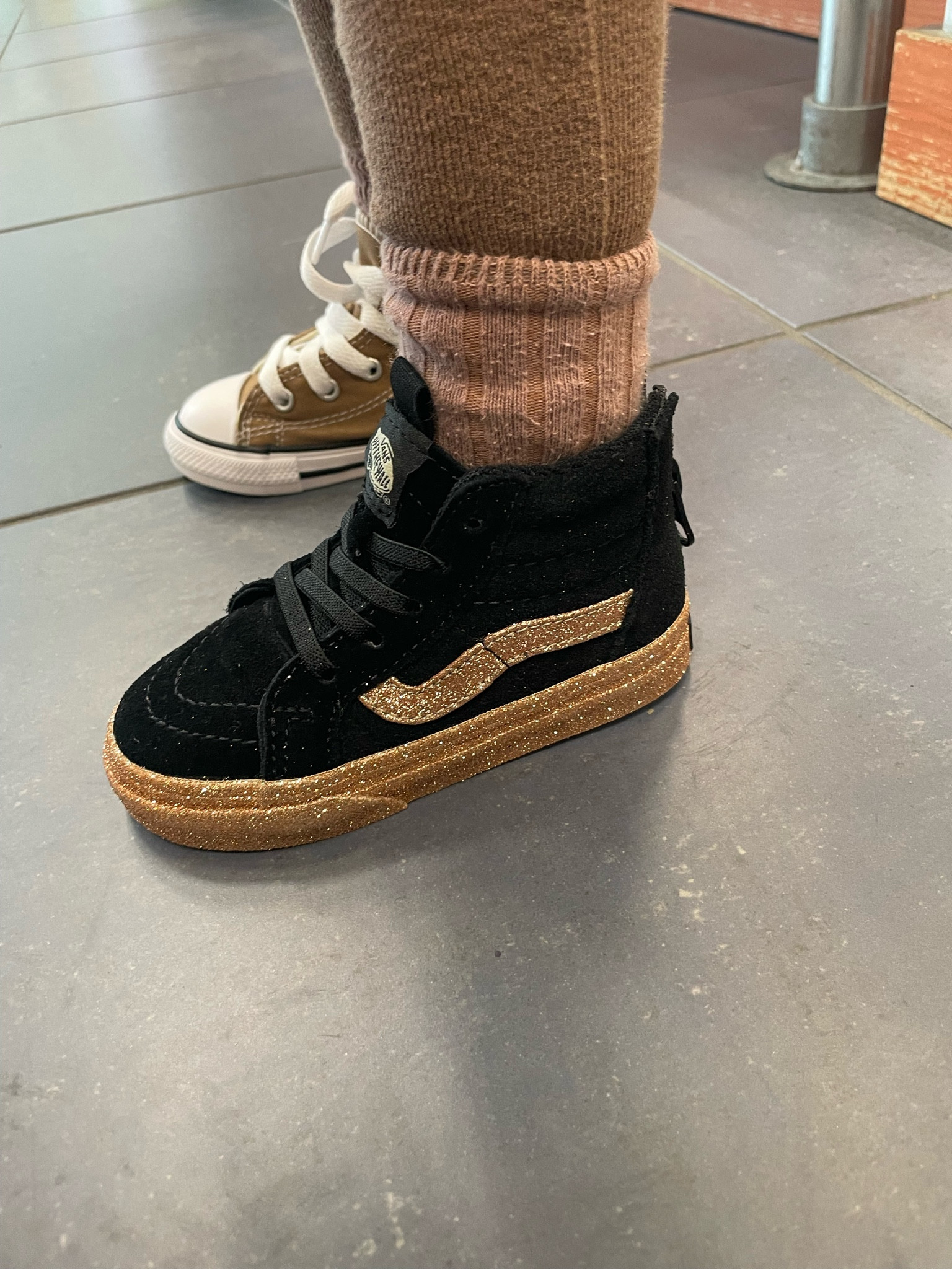 Kids toddler glitter Vans 

#LTKkids