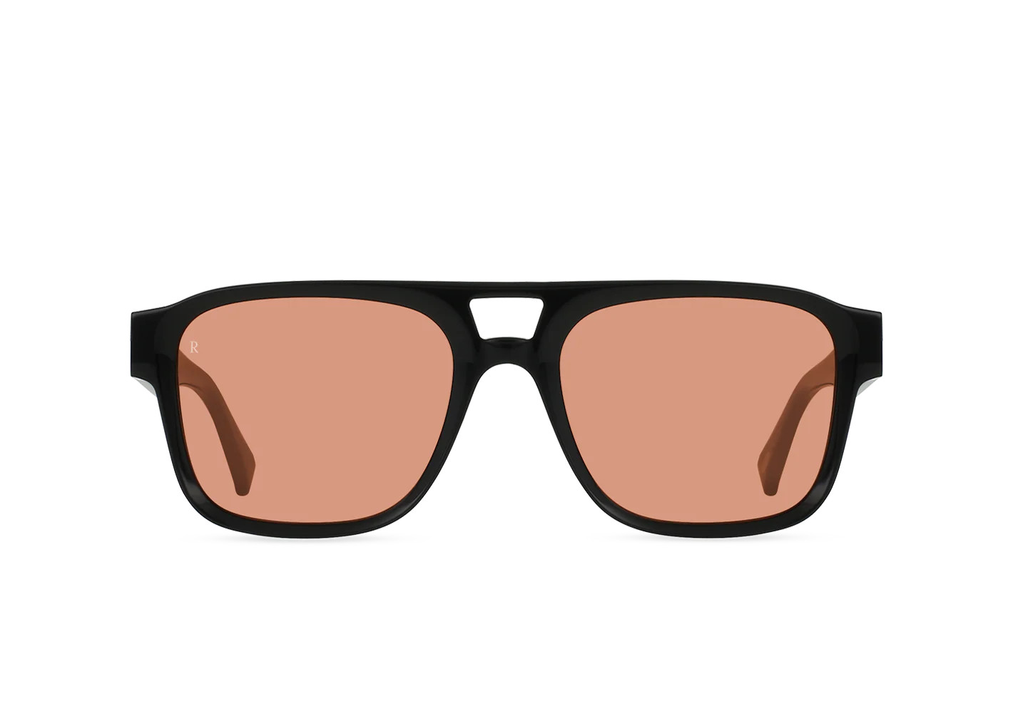 Rifka 54 Recycled Black / Spritz Sunglasses | RAEN
