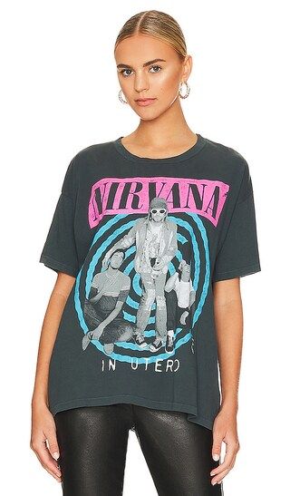 Nirvana in Utero Tee in Vintage Black | Revolve Clothing (Global)