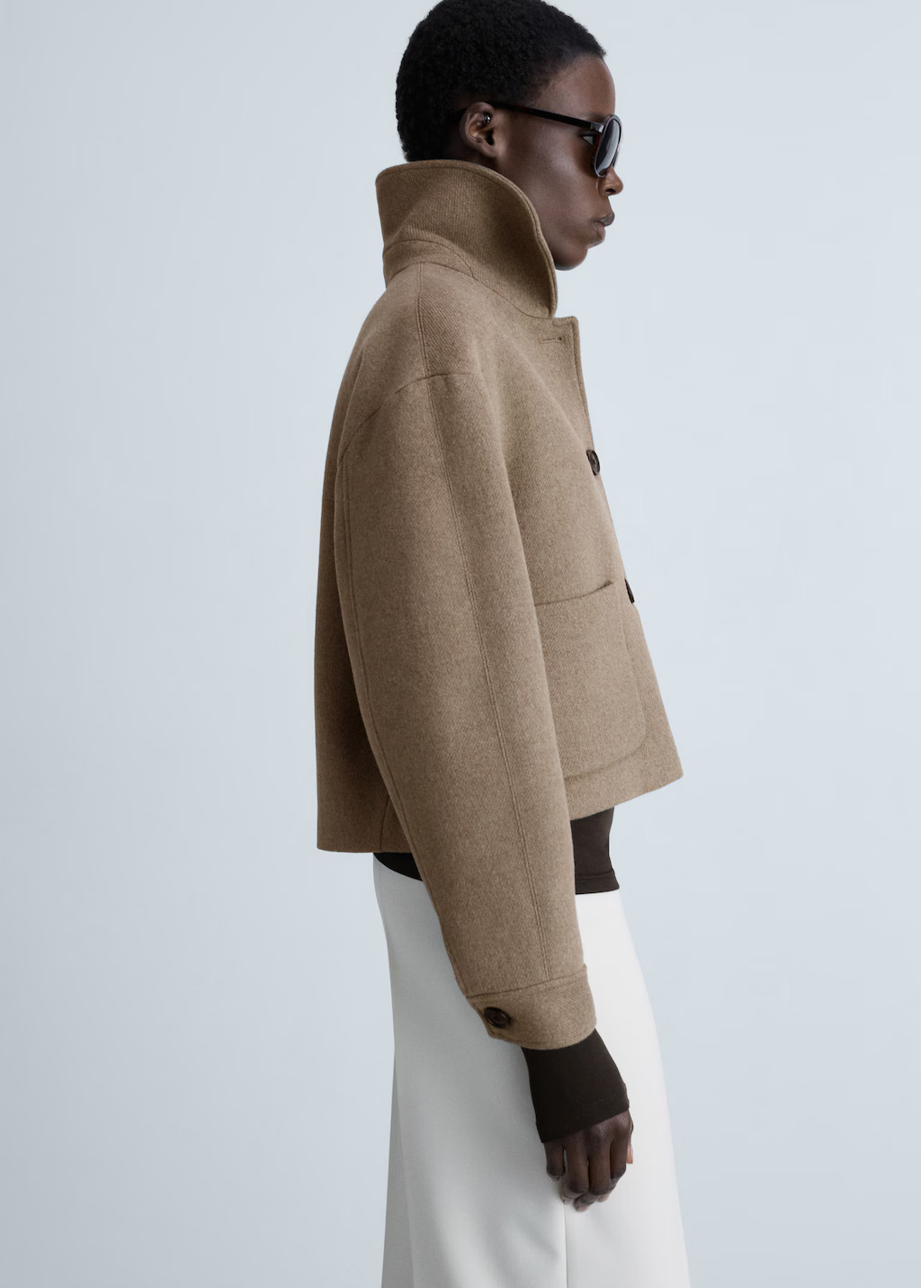 Wool jacket with pockets - Women | MANGO USA | Mango (US/MX/AU)