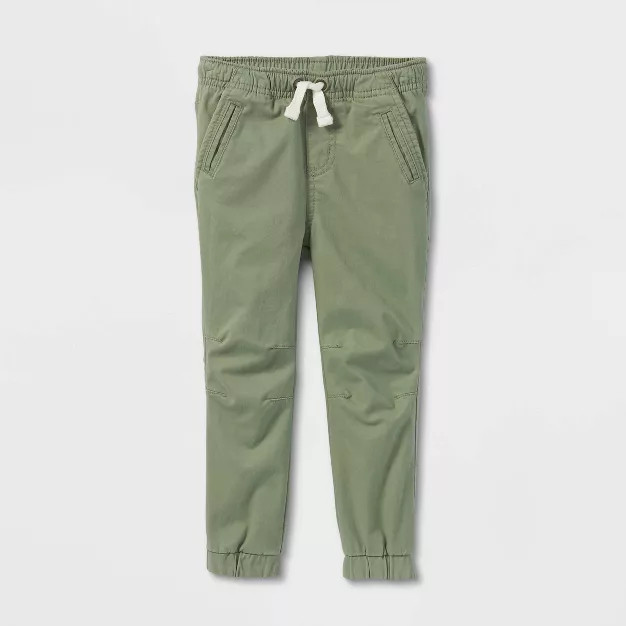 Toddler Boys' Woven and Knit Pull-On Jogger Pants - Cat & Jack™ | Target