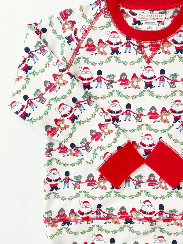 Cassidy Comfy Crewneck - Toying Around with Richmond Red | The Beaufort Bonnet Company