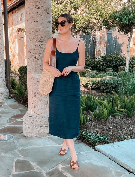 Comment LINEN for the details on this look! 

Yesterday’s linen midi dress is an under $100 favorite! I also have it in the most gorgeous buttery yellow color, but it comes in a bunch of others! 

#LTKSeasonal #LTKItBag #LTKFindsUnder100