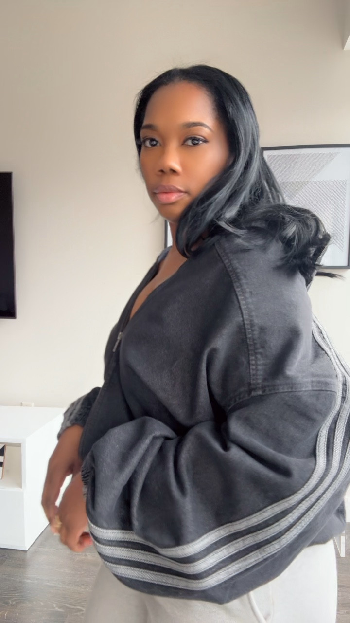 Adidas but make it denim 

I’m wearing a size XS, oversized fit.

#ltkystyle #outfitinspo #everydaystyle 

#LTKootd
