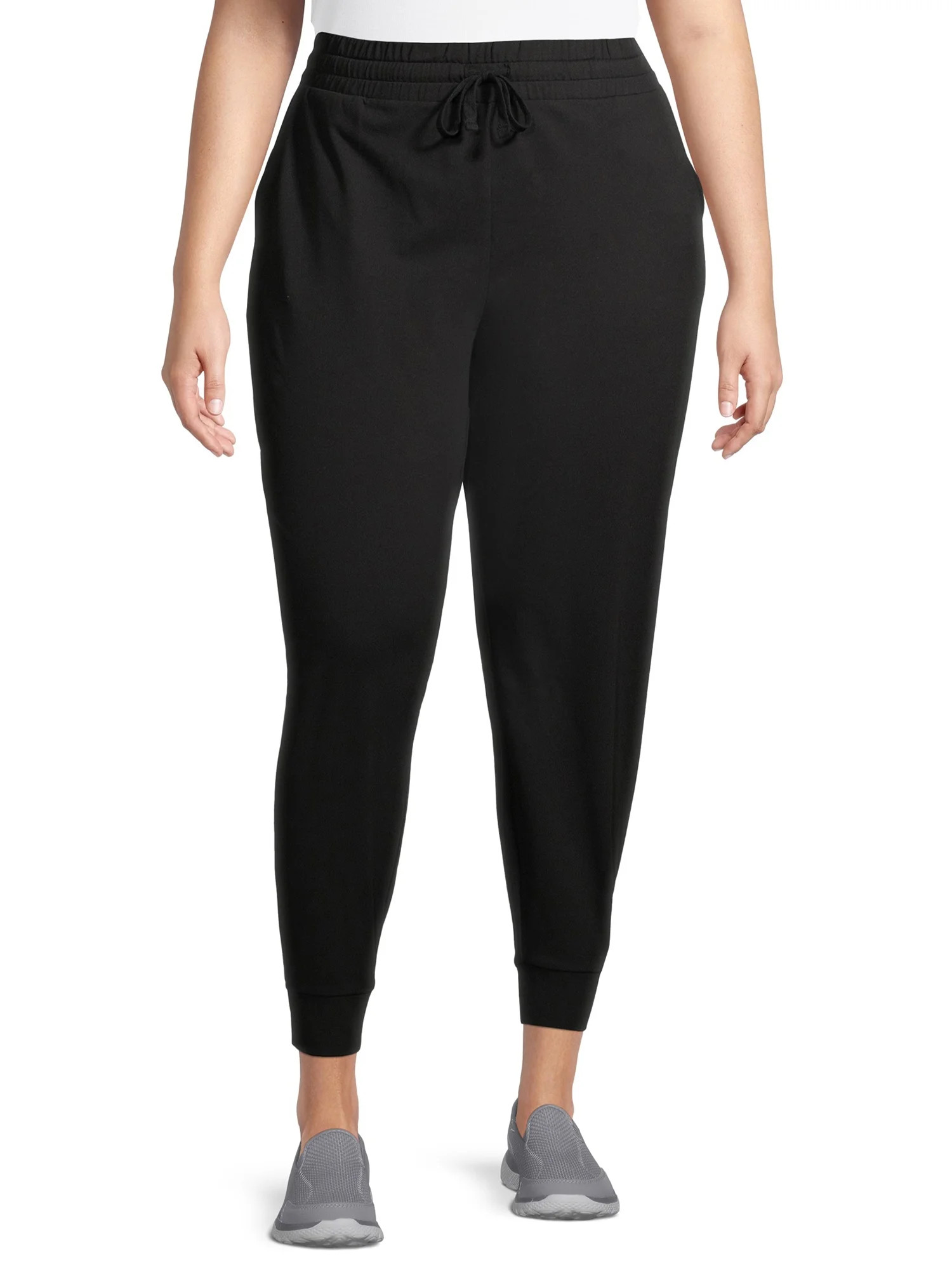 Athletic Works Women's Plus Size Soft Joggers | Walmart (US)