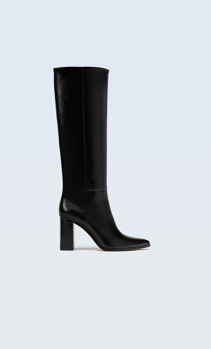 Heeled boots - Women's fashion | Stradivarius United Kingdom | Stradivarius (UK)