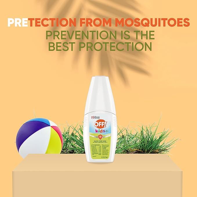 OFF! Kids Insect Repellent Spray, 100% Plant Based Oils, Safe for Use On Babies, Toddlers and Kid... | Amazon (US)