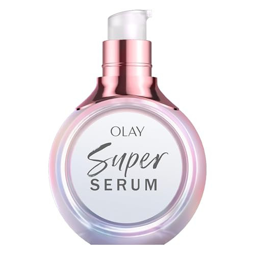 Olay Super Serum Trial Size - Niacinamide, Vitamin C & E, Collagen Peptide, AHA - 5-in-1 Skin Care Benefits - Healthy Glow, Brightening, Hydrating, Smoothing, Firming, Evens Tone, Anti-Aging, 0.4 Oz | Amazon (US)