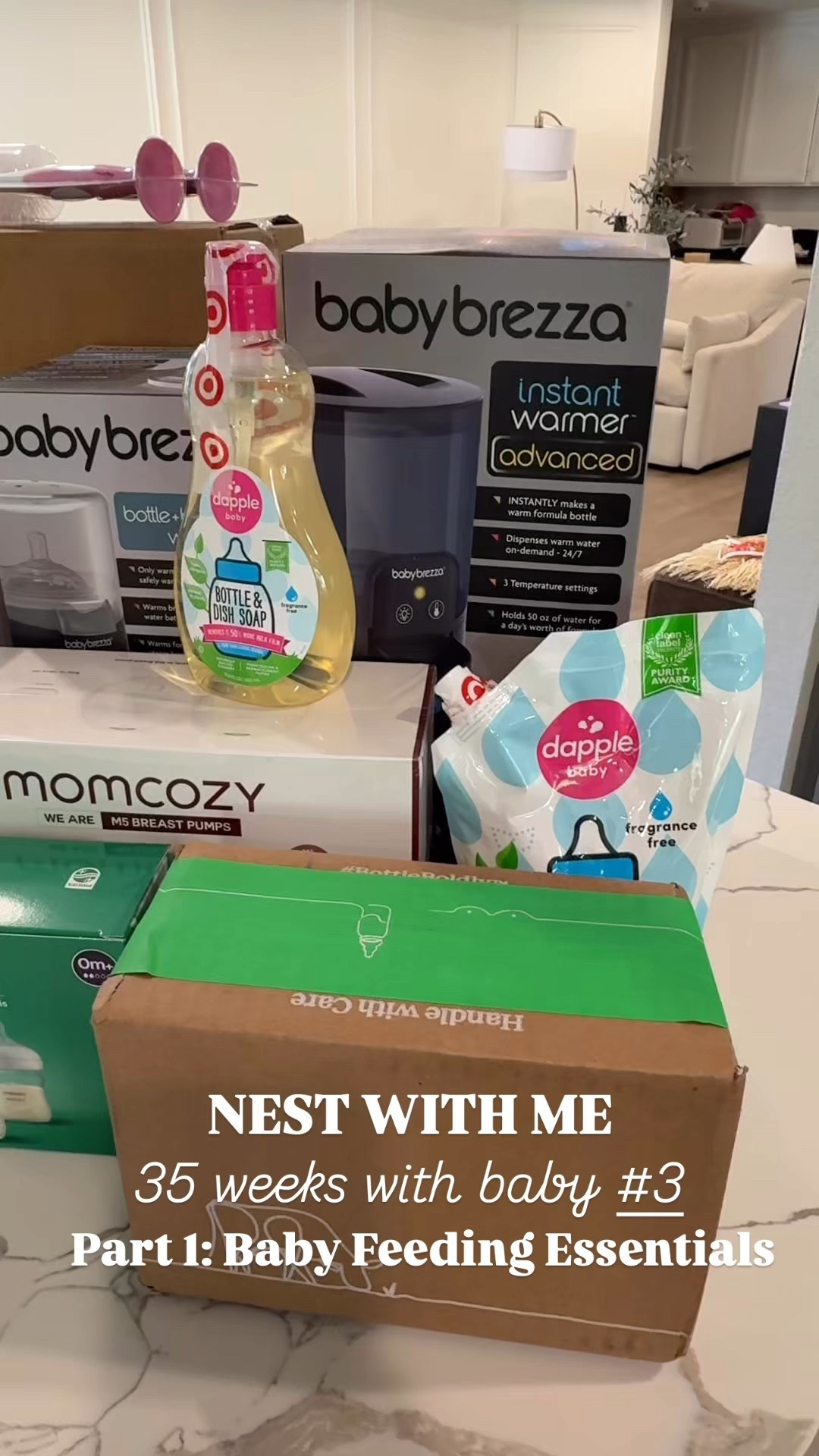 nest with me at 35 weeks pregnant with baby #3. Sharing all my favorite feeding essentials from pumps, to bottles to sterilizers, to formula. 

#LTKBump #LTKBaby