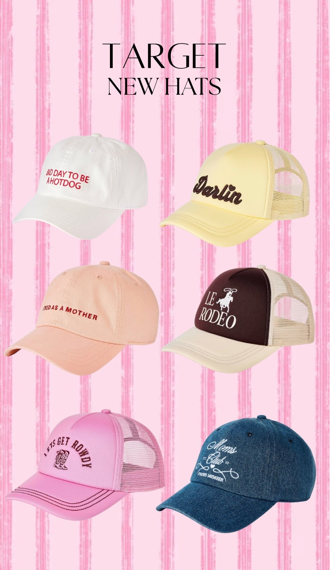 Target new hats 

#LTKgrwm #LTKootd #LTKSaleAlert