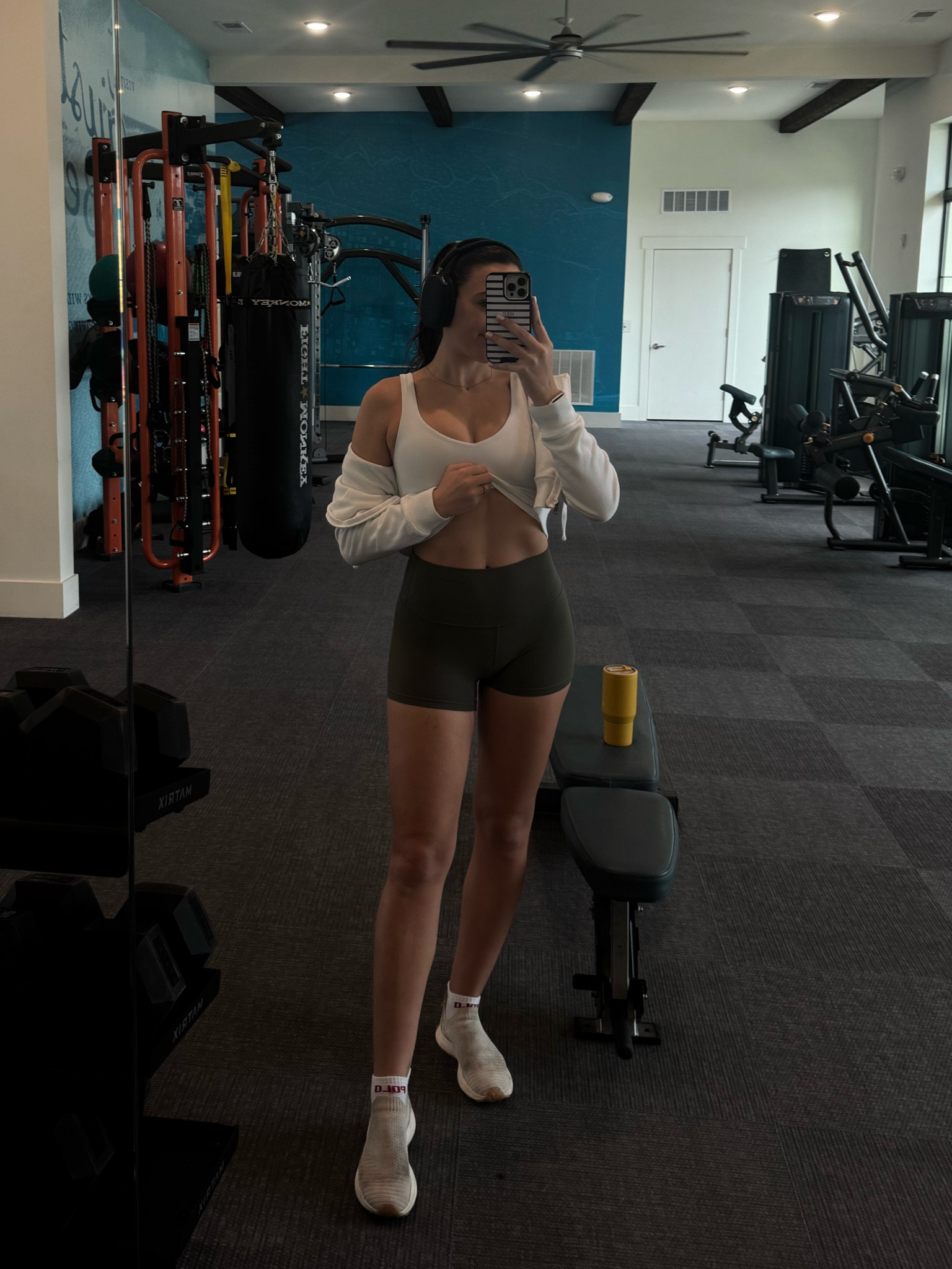 White & green workout ✨ 

#LTKActive