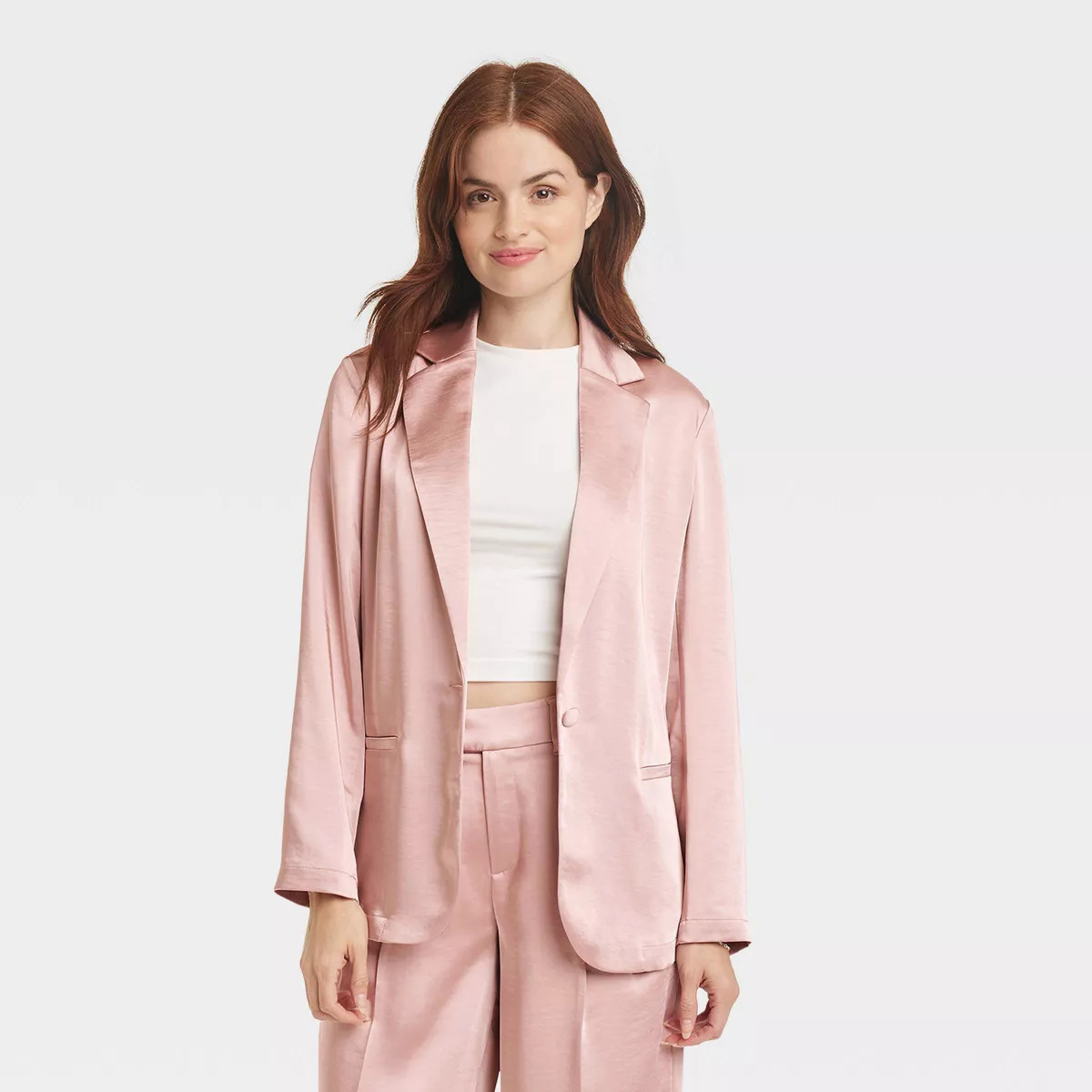 Women's Satin Blazer - A New Day™ | Target