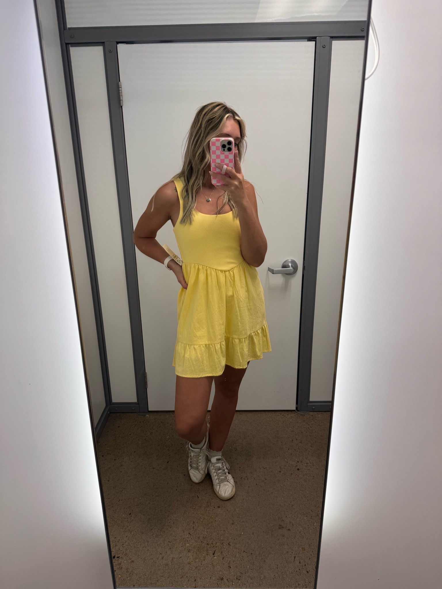 This yellow dress from Walmart was so dang cute! I’m wearing a small and it’s $15!

I thought about it for a couple weeks before I bought it 🤣

#LTKootd #LTKmomlife #LTKTall
