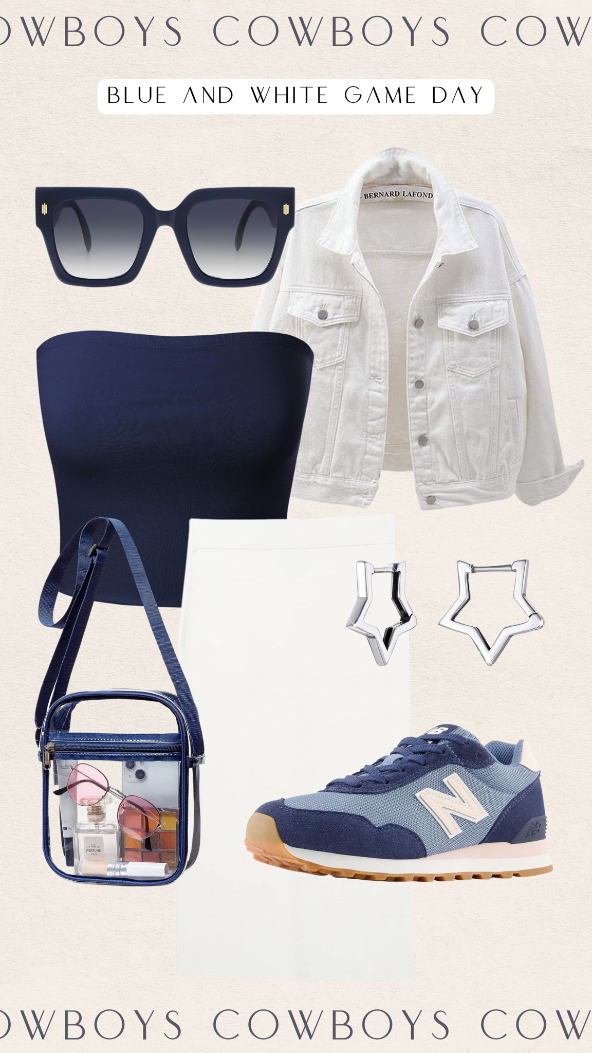 Dallas cowboy gameday outfit idea from amazon! 

#LTKSeasonal #LTKFind #LTKstyletip