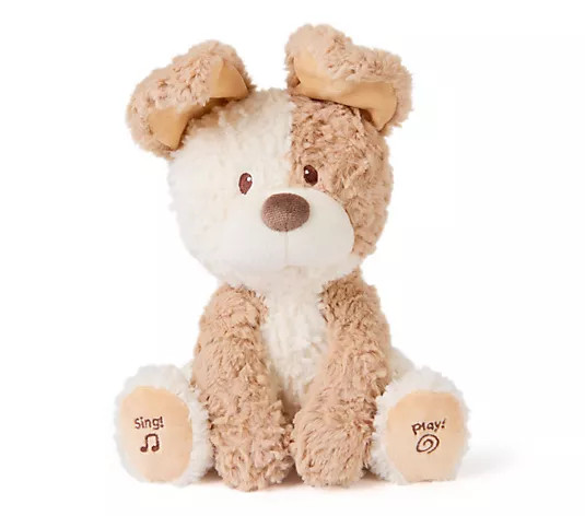 Gund Peeki The Dog Animated Plush Puppy - QVC.com | QVC