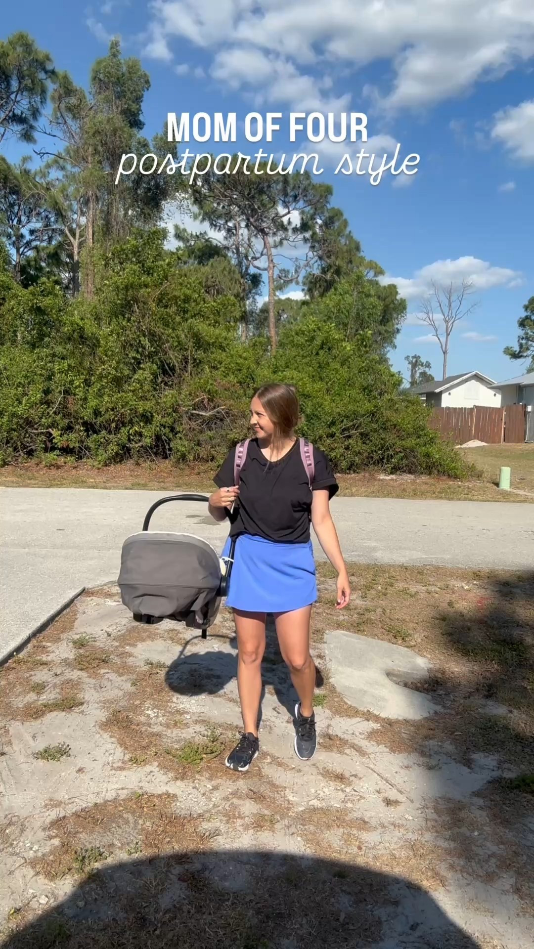 Just a mom trying to find her style postpartum with baby boy number 4. Headed to watch my boys play soccer in this comfy and cute athletic outfit  

#LTKActive #LTKFamily