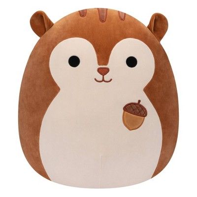 Squishmallows 16" Sawyer the Brown Squirrel with Acorn Plush Toy | Target