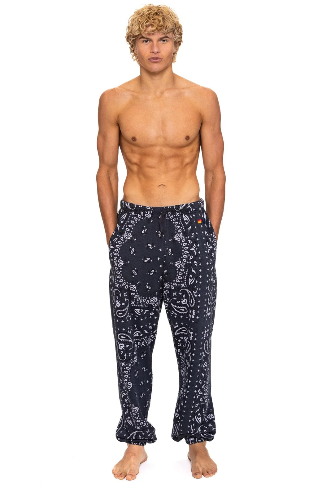BANDANA SWEATPANTS - CHARCOAL | Aviator Nation