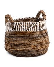 Small Banana Leaf Striped Basket | Home | T.J.Maxx | TJ Maxx