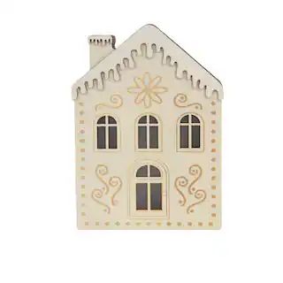 8" LED Wood House Tabletop Décor by Make Market® | Michaels | Michaels Stores