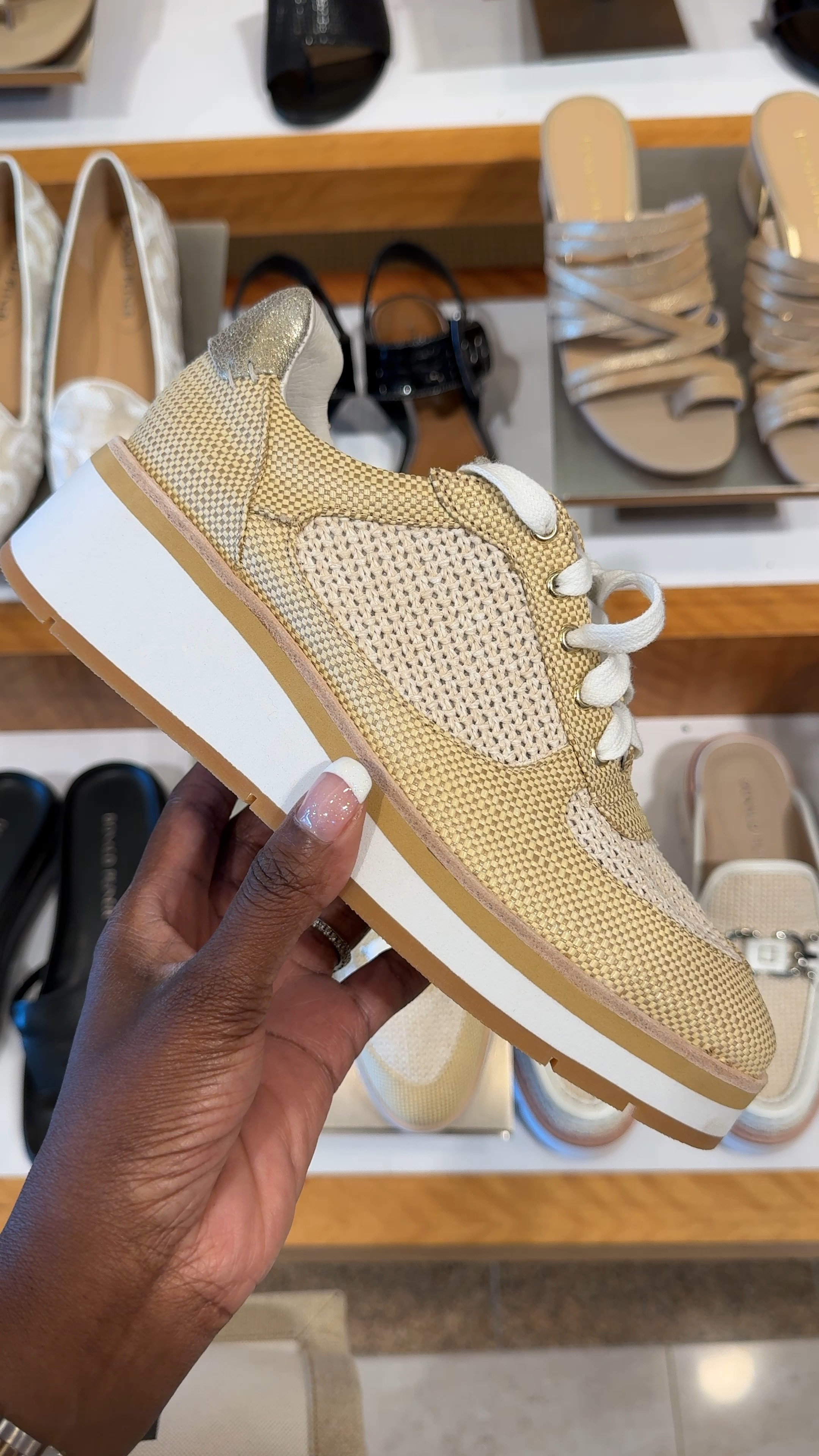 Found these cute sneakers today. They’re true to size. Tried on a size 10. 

Spring Outfit, Shoes, Sneakers, 

#Ootd #LTKOver40

#LTKSeasonal #LTKshoecrush #LTKVideo