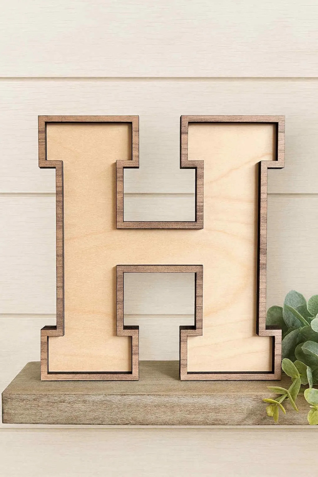 Custom Two-layer Wooden Letter - Personalized Nursery Decor - Etsy | Etsy (US)