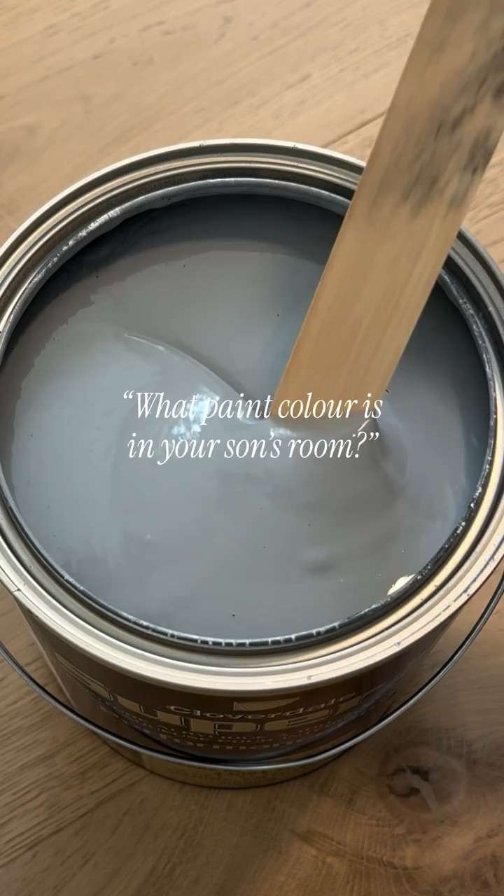 My most asked question in my DM’s 

“What paint colour is that?” —I’m still so in love! Save this for your next project.