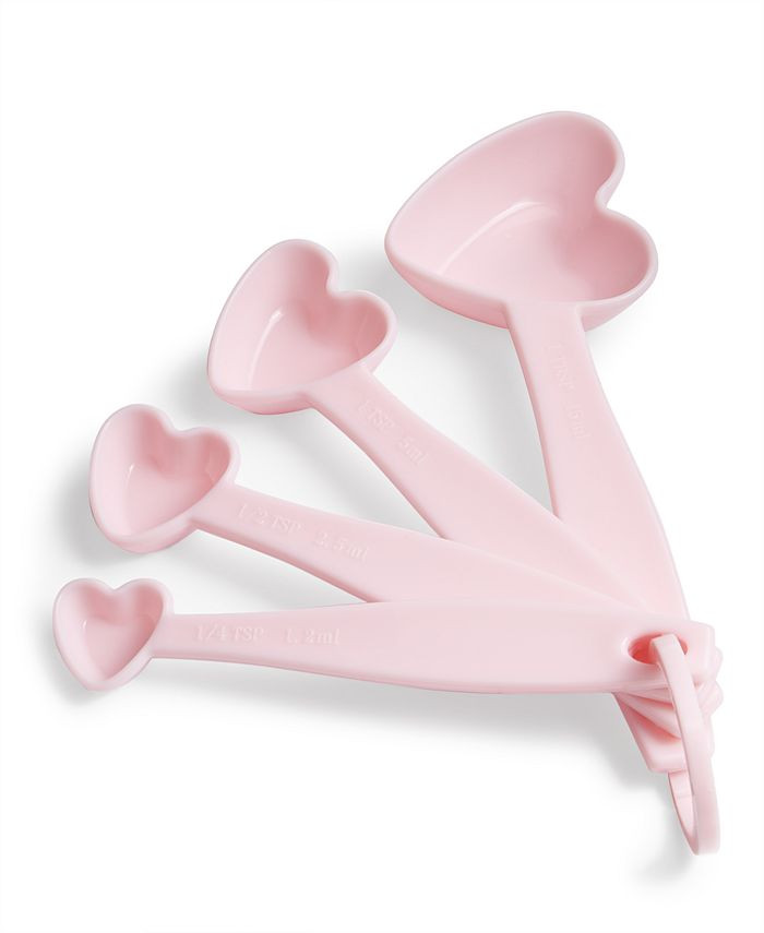 Martha Stewart Collection Heart Measuring Spoons, Created for Macy's & Reviews - Kitchen Gadgets ... | Macys (US)