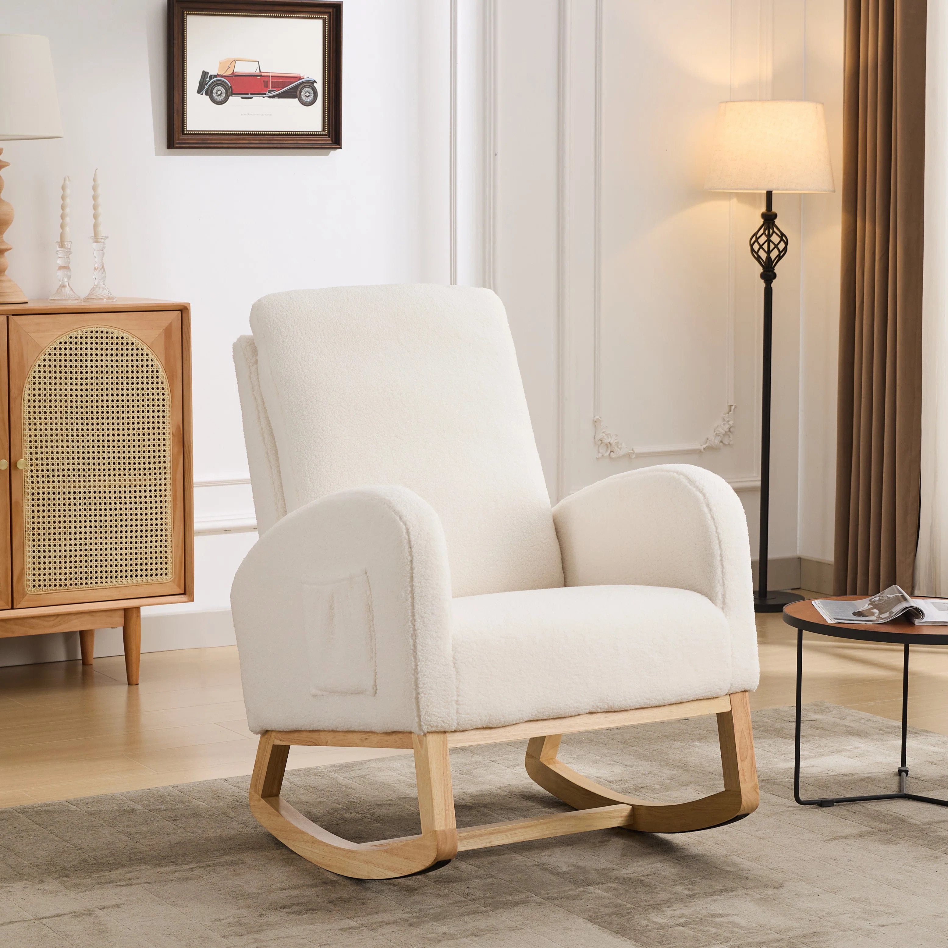 Corrigan Studio® Vennie Rocking Chair & Reviews | Wayfair | Wayfair North America