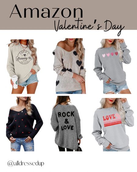 Neutral Valentine’s Day sweatshirts from Amazonn

#LTKstyletip #LTKSeasonal #LTKfindsunder50